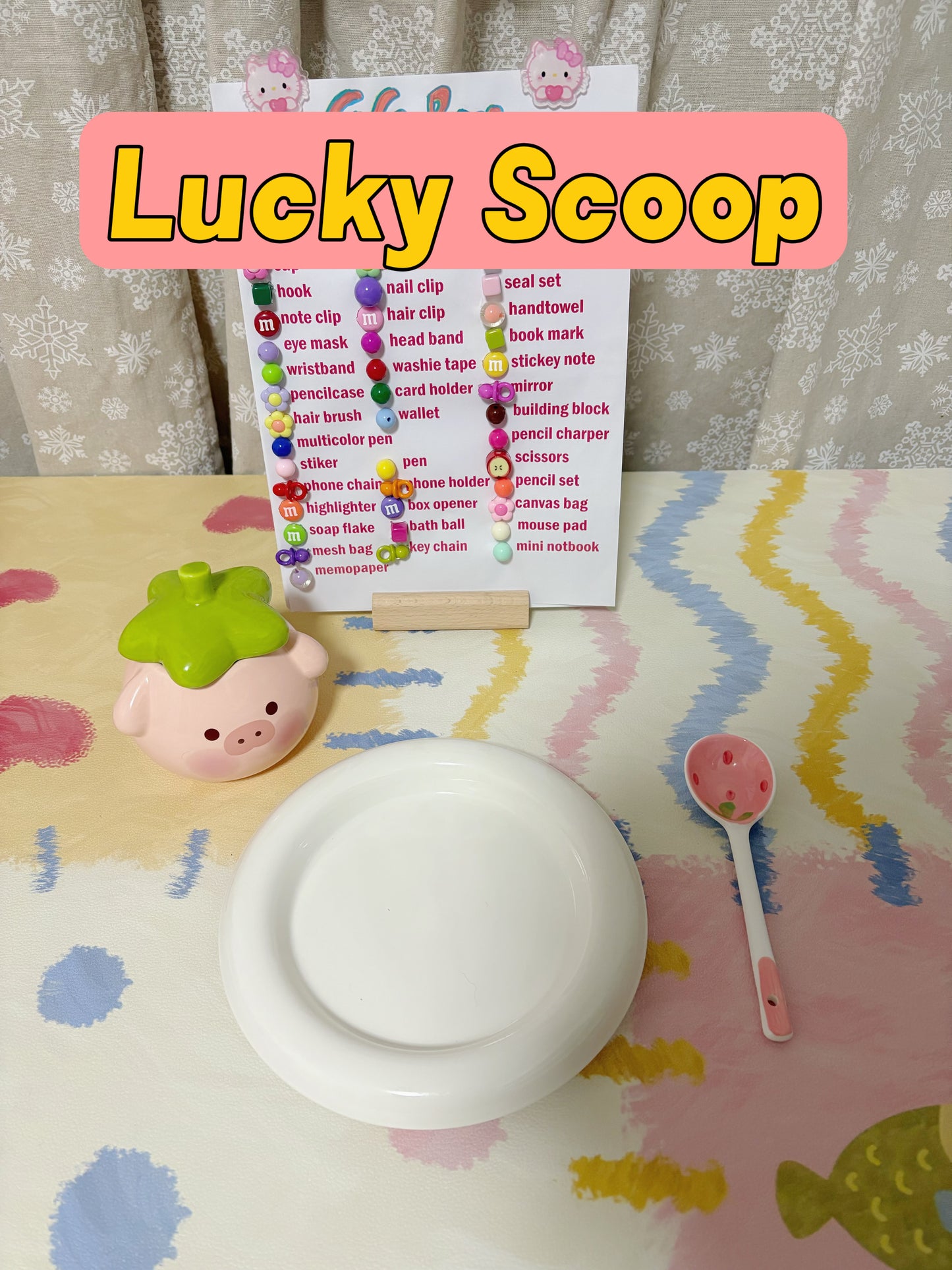 Luckey scoop for your dear someone